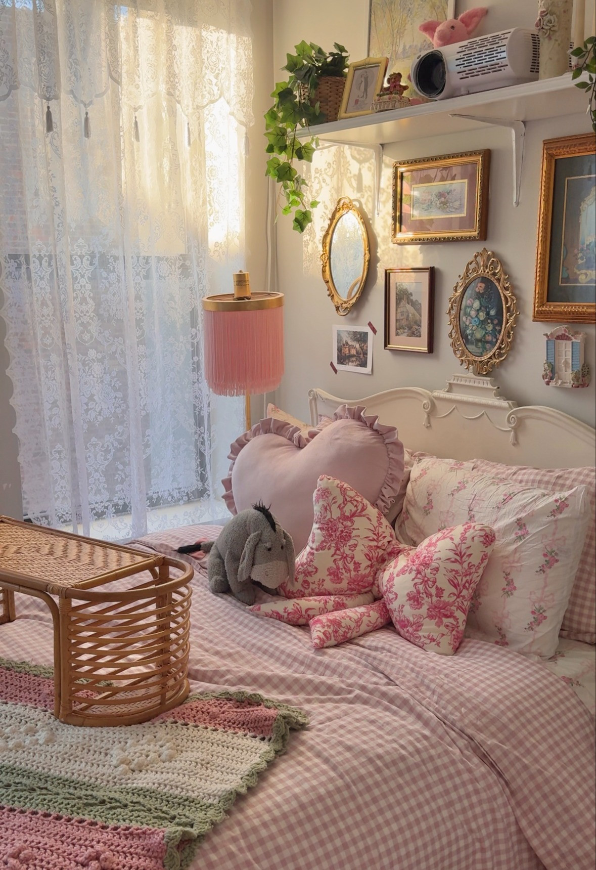 shabby chic pink & cozy aesthetic bedroom finds  

 

#LTKHome