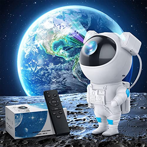 Galaxy Projector Night Light, Star Projector with Timer, Remote Control, Astronaut Nebula Project... | Amazon (US)