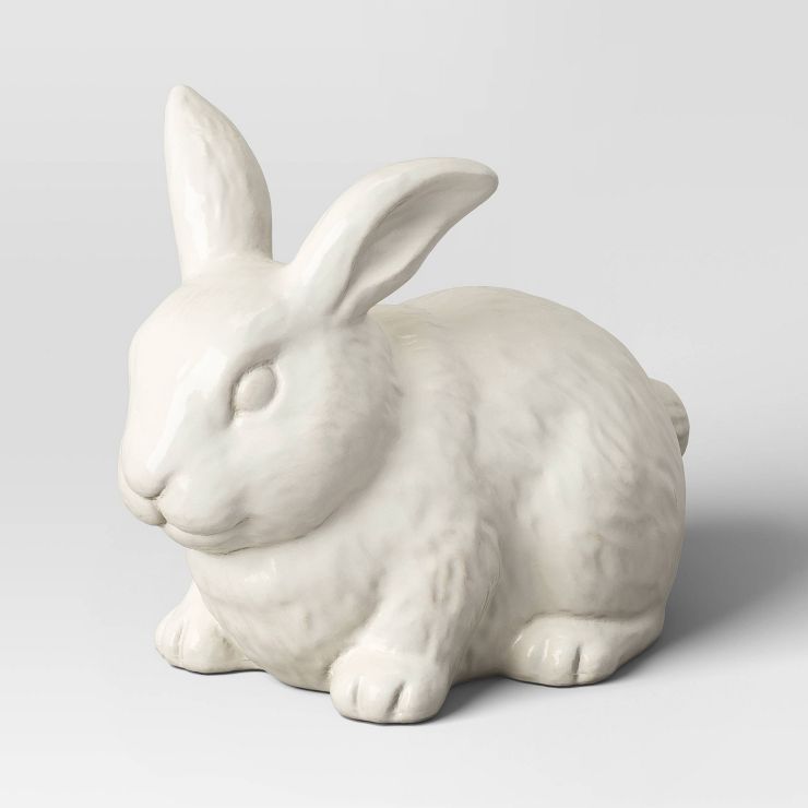 Ceramic Medium Bunny Figural Cream - Threshold™ | Target