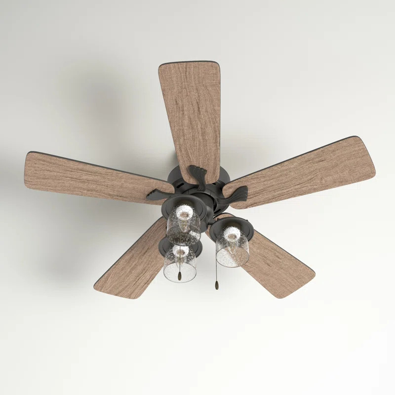 Sheyla 52'' Ceiling Fan withLED Lights and Remote Included | Wayfair North America