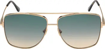 Reggie 61mm Gradient Aviator Sunglasses | Nordstrom