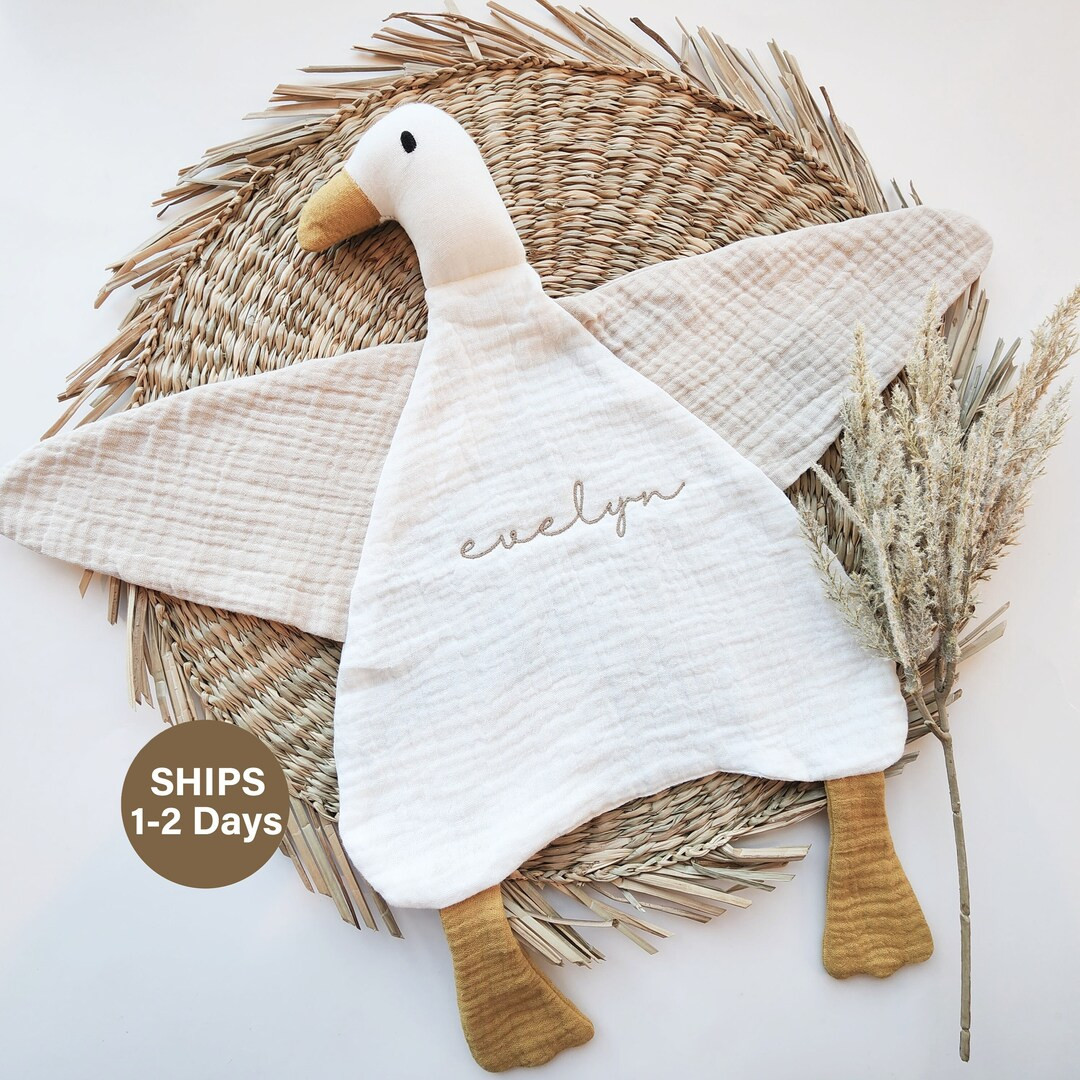 Personalized Animal Lovey, Baby Shower Gift, Baby Blanket, Lovey, Personalized Blanket, Security ... | Etsy (US)