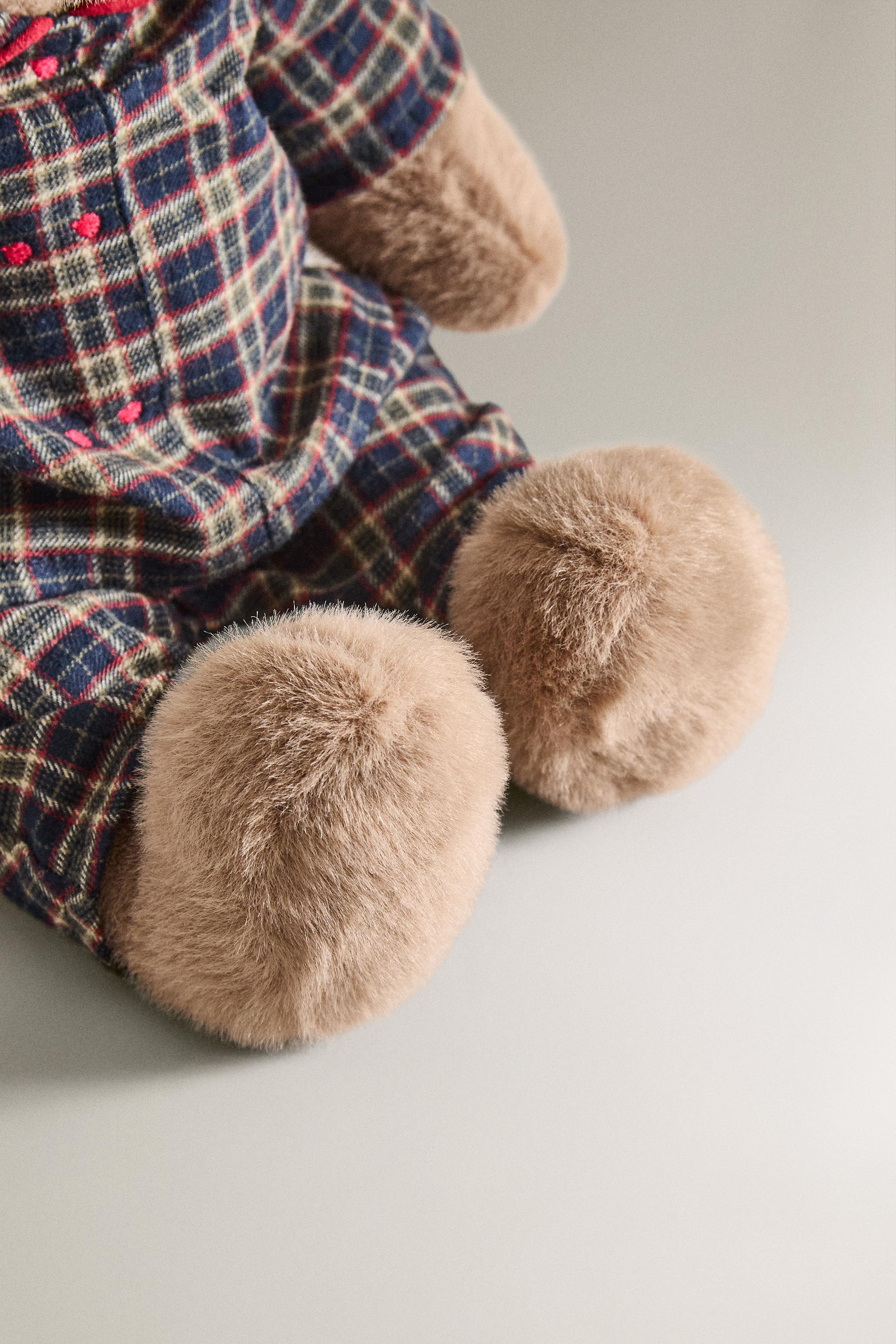 CHILDREN'S CHRISTMAS BEAR PLUSH TOY (38 CM) | Zara US