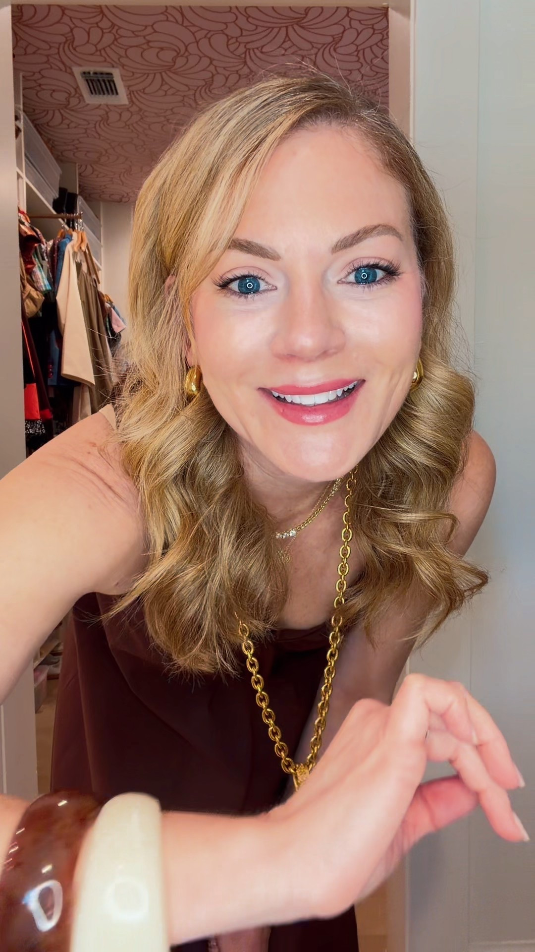 This maxi dress is so easy & I love the brown color! Dress it up or down I am in size small. 

#LTKootd #LTKOver40