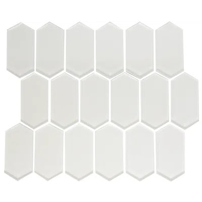 Stretched Hexagon Pearlescent Random Sized Glass Mosaic Tile Susan Jablon | Wayfair North America