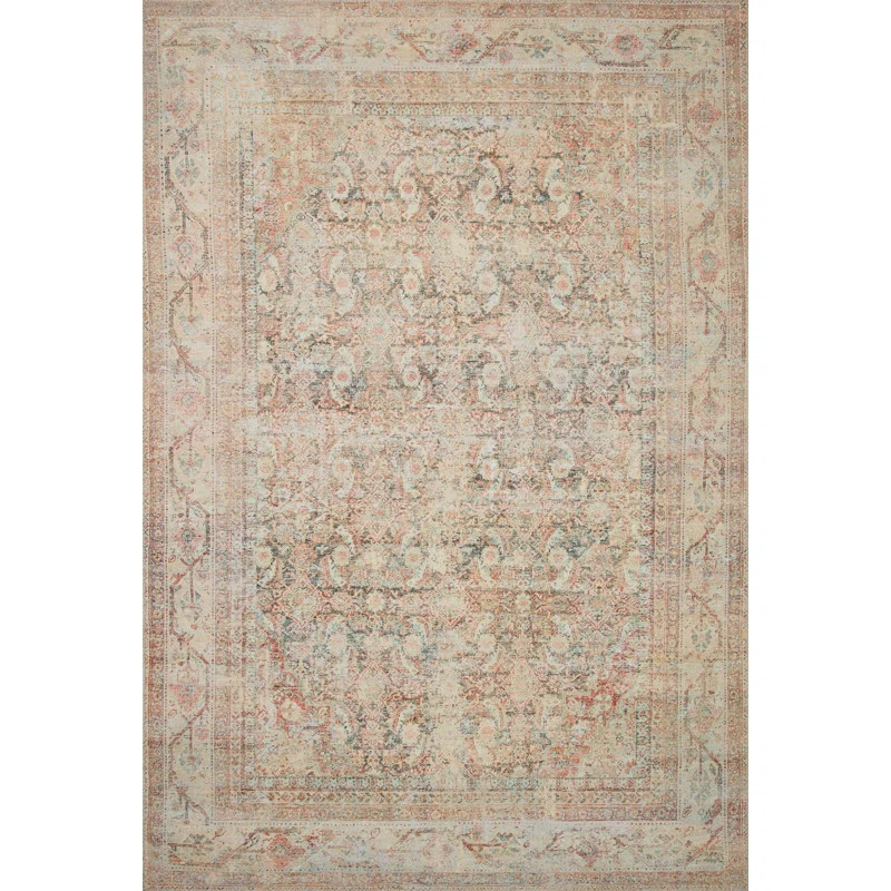 Performance Natural/Apricot Rug | Wayfair North America