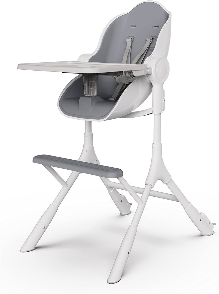 Oribel Cocoon Z High Chair & Lounger (Ice Grey) | Amazon (US)