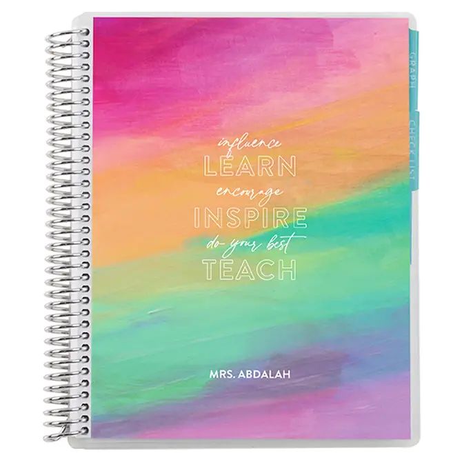 Learn Inspire Teach Teacher Record Book | Erin Condren | Erin Condren