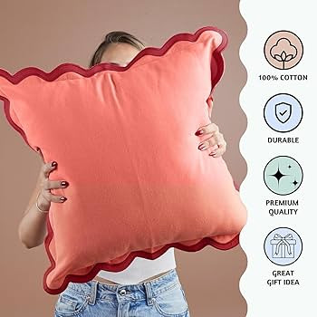 Folkulture Throw Pillows for Couch Pillows for Living Room | Set of 2 (18x18) Throw Pillow Covers... | Amazon (US)