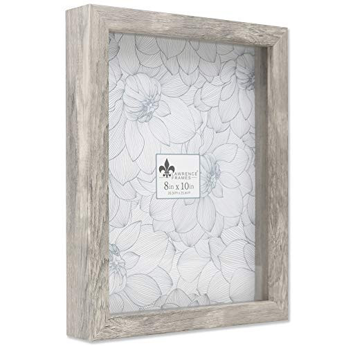 Lawrence Frames Shadow Box Frame, 8x10, Natural Gray | Amazon (US)