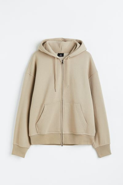 Oversized Fit Zip-through hoodie | H&M (US + CA)
