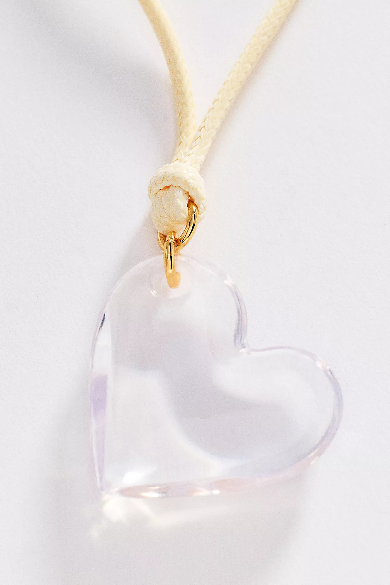 Heart Cord Pendant Necklace | Anthropologie (US)