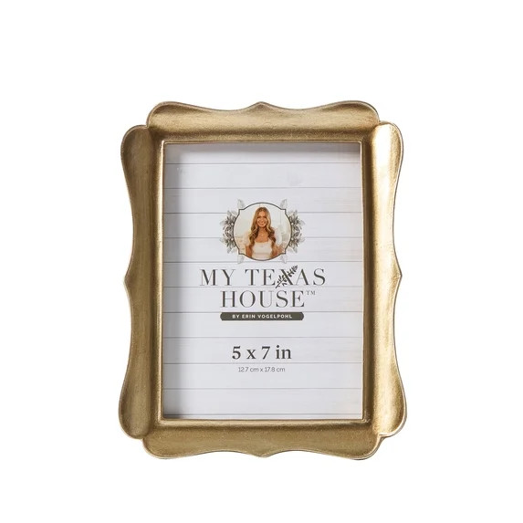 My Texas House 5" x 7" Brass Tabletop Picture Frame | Walmart (US)
