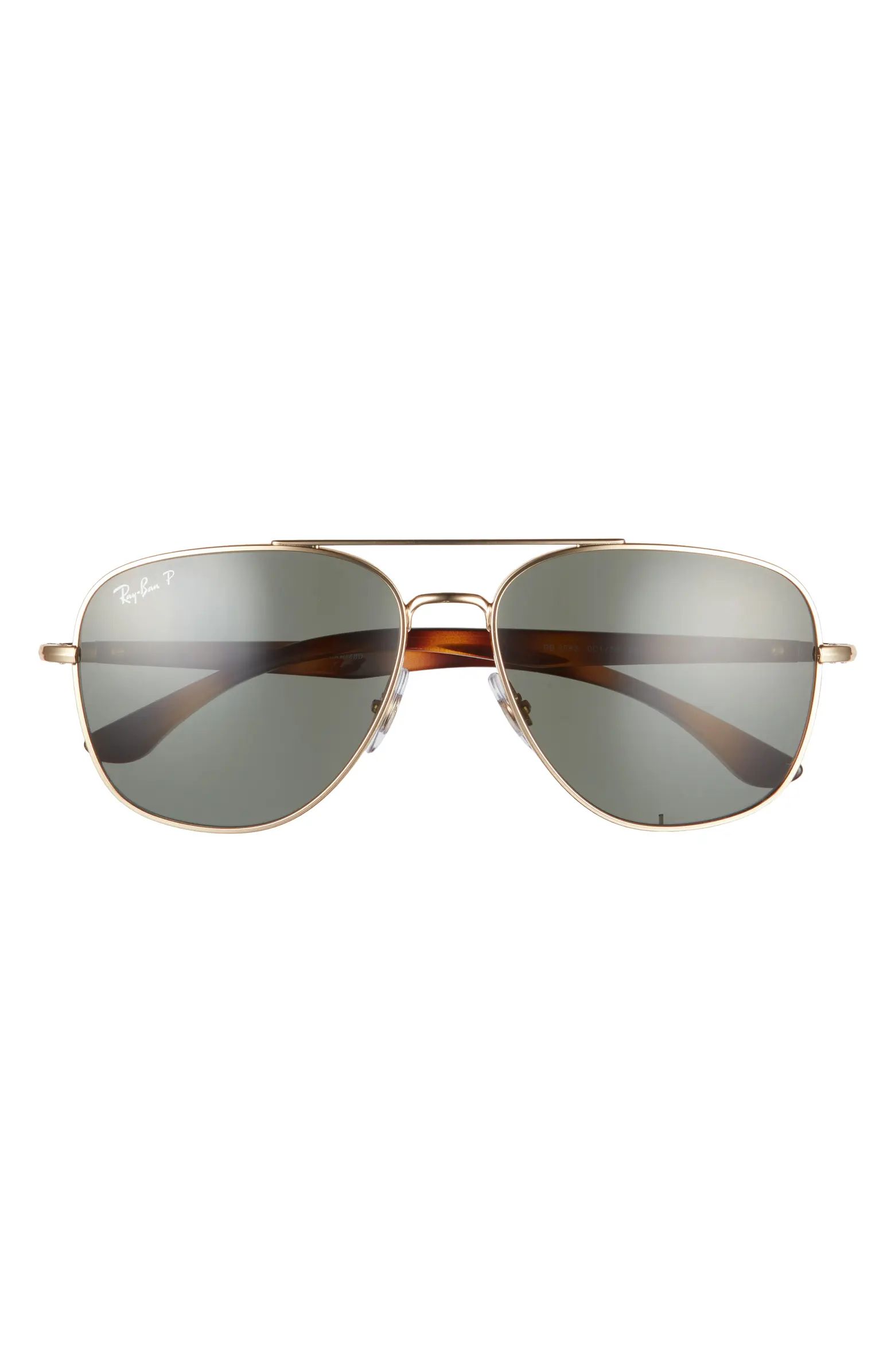 Ray-Ban 56mm Square Polarized Sunglasses | Nordstrom | Nordstrom