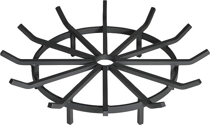 SteelFreak Heavy Duty Wagon Wheel Firewood Grate for Fire Pit - Made in The USA (28 Inch) | Amazon (US)