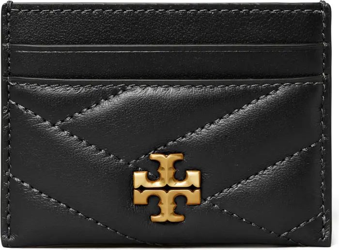 Kira Chevron Leather Card Case | Nordstrom
