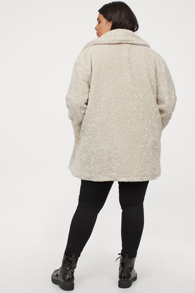 H&M+ Teddy coat | H&M (UK, MY, IN, SG, PH, TW, HK)