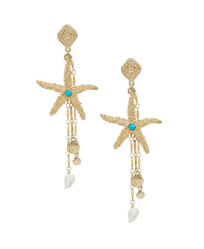 ETTIKA Starfish Seeker Drop Earrings & Reviews - Earrings - Jewelry & Watches - Macy's | Macys (US)