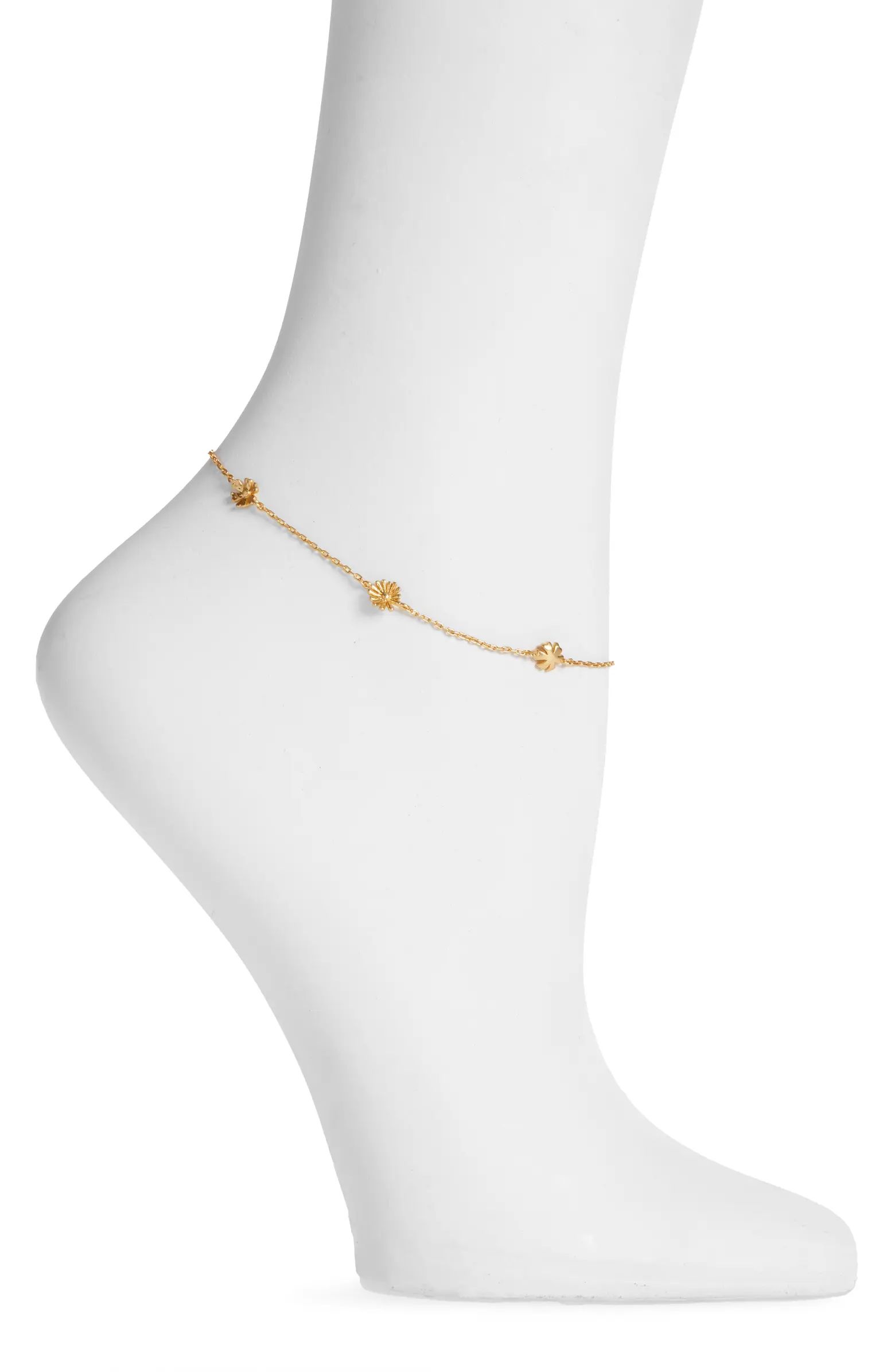 Madewell Mojave Daisy Station Anklet | Nordstrom | Nordstrom Canada