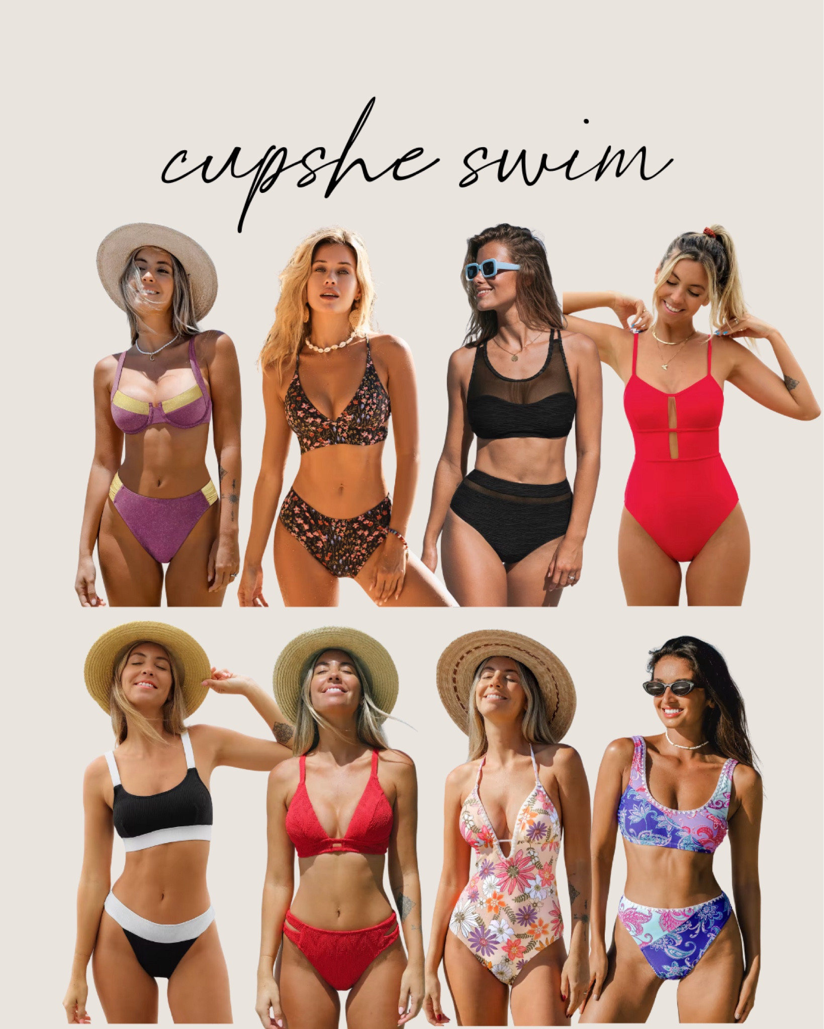 Cupshe swim 🙌🏻🙌🏻

#LTKswim #LTKstyletip #LTKSeasonal