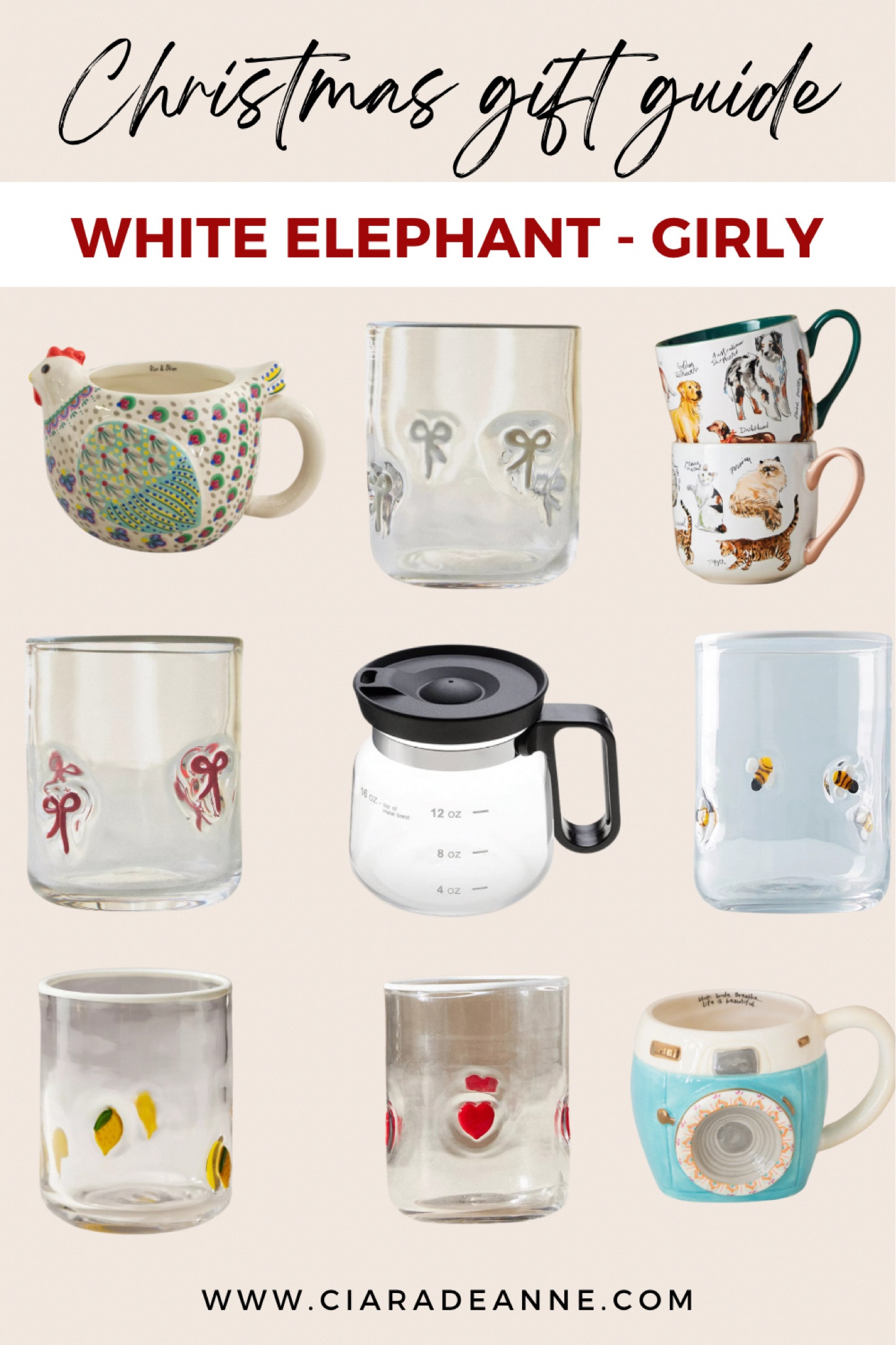 These white elephant gifts are bound to be loved and stolen like crazy at the party! Perfect for a girls Christmas party!

#LTKHoliday #LTKGiftGuide #LTKSeasonal