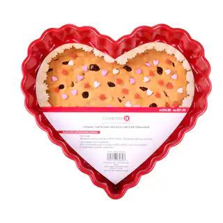 Red Heart Ceramic Tart Dish by Celebrate It® | Michaels | Michaels Stores
