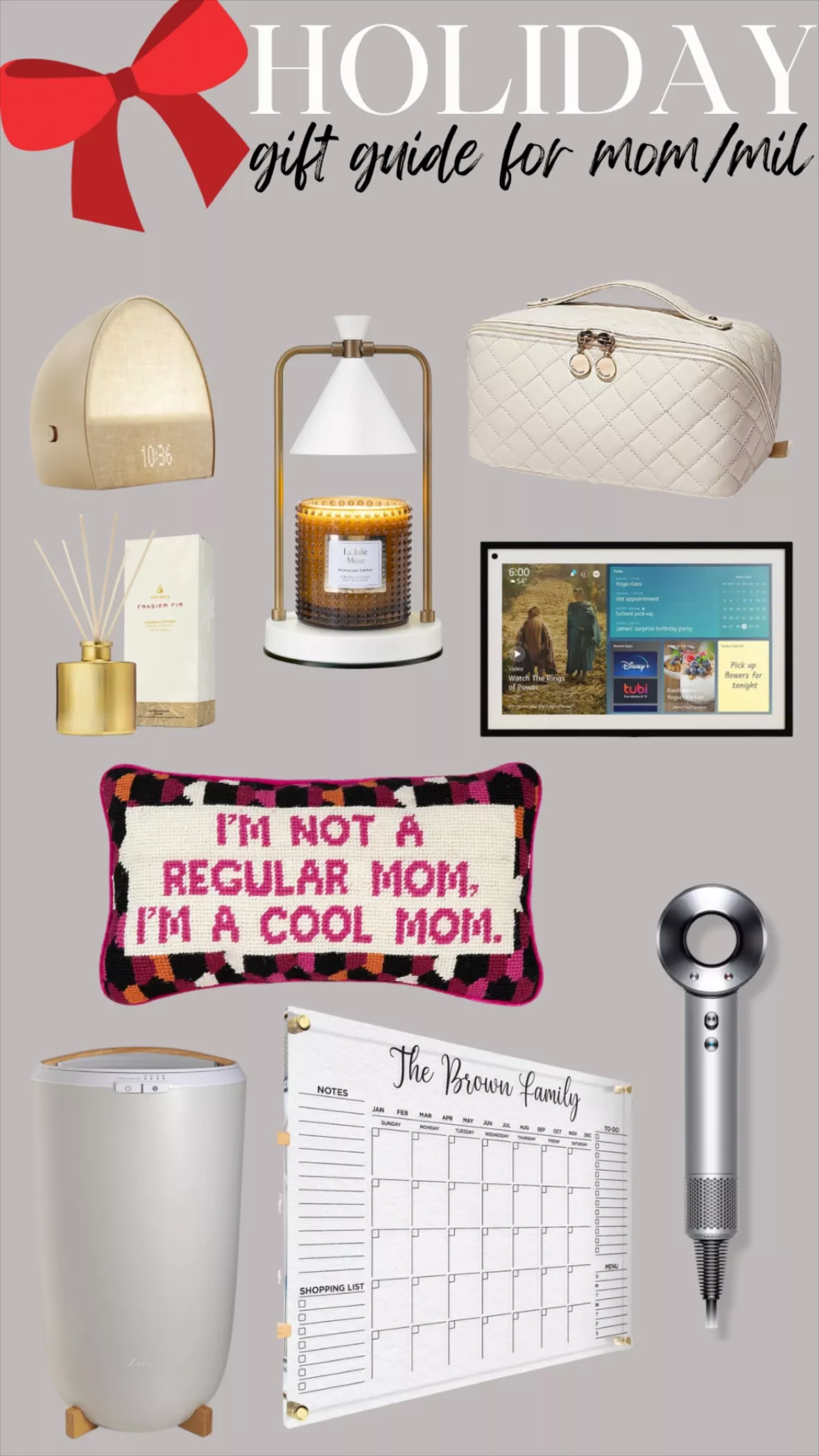 Holiday Gift Guide, For Mom + Mother-In-Law