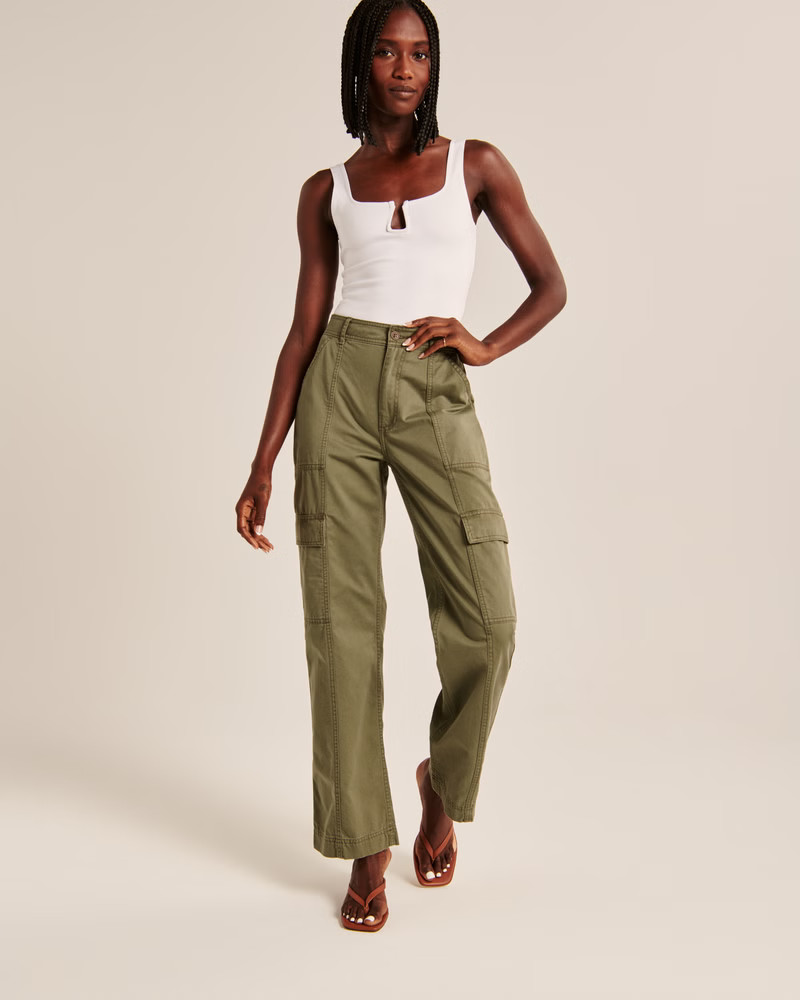 Women's Ponte Notch-Neck Bodysuit | Women's Clearance | Abercrombie.com | Abercrombie & Fitch (US)