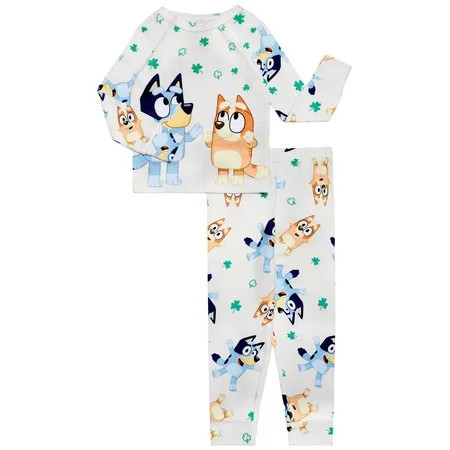 Character Toddler St. Patrick’s Day Pajama Set, 2-Piece, Sizes 12M-5T | Walmart (US)