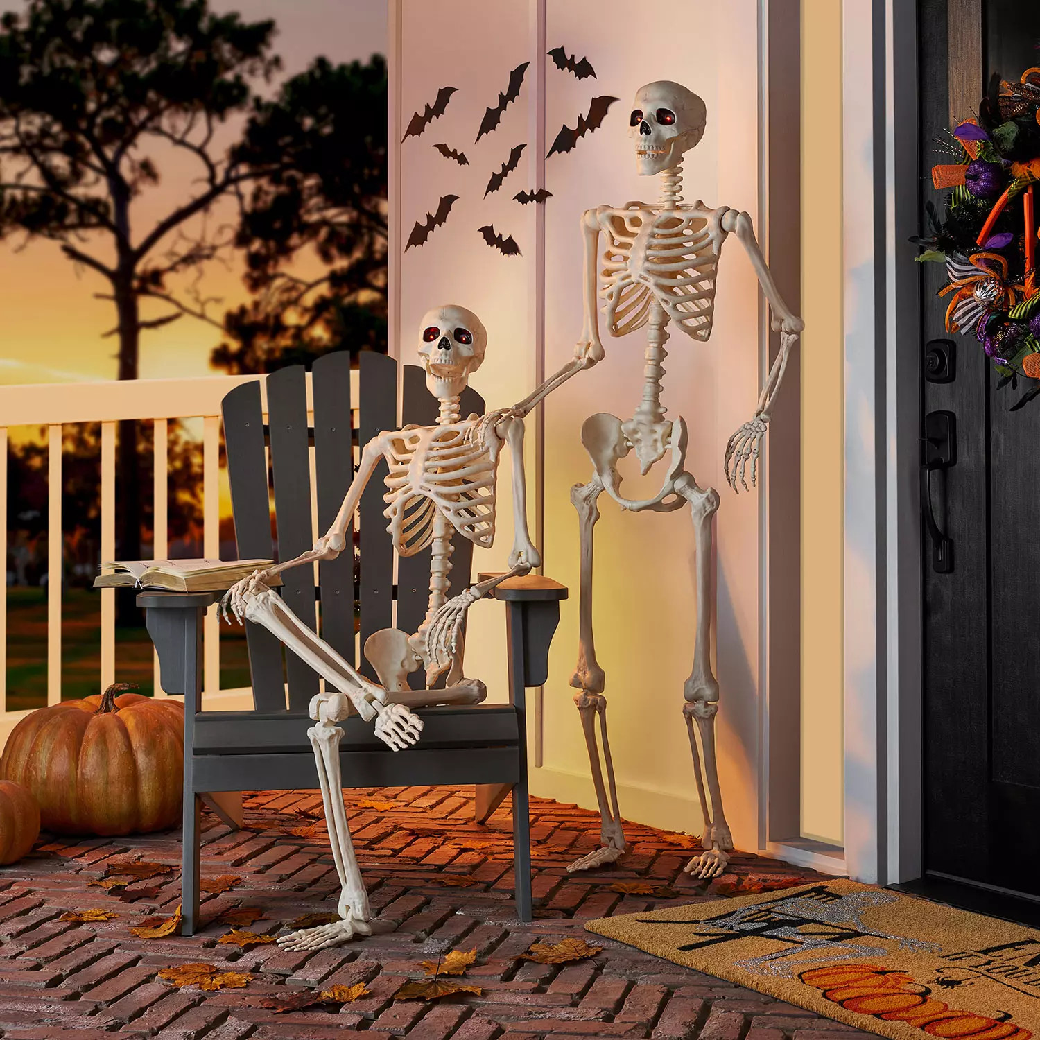 Member's Mark Talking Skeletons, Set of 2 | Sam's Club