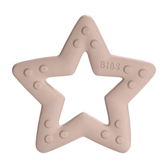 Bibs Baby Bitie Star Teether - Blush | Target