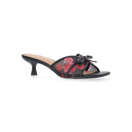 Madden NYC Women s Mesh Bow Heels | Walmart (US)