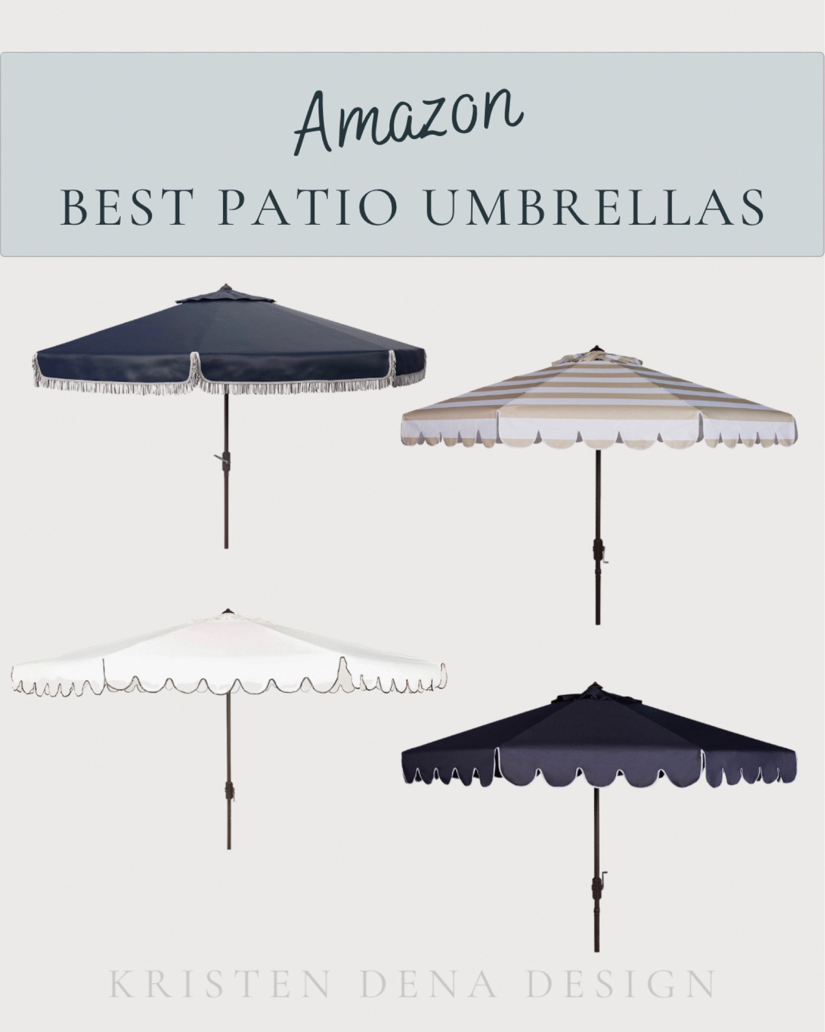 My favorite Amazon umbrellas for the look for less!

#LTKFind #LTKhome #LTKSeasonal