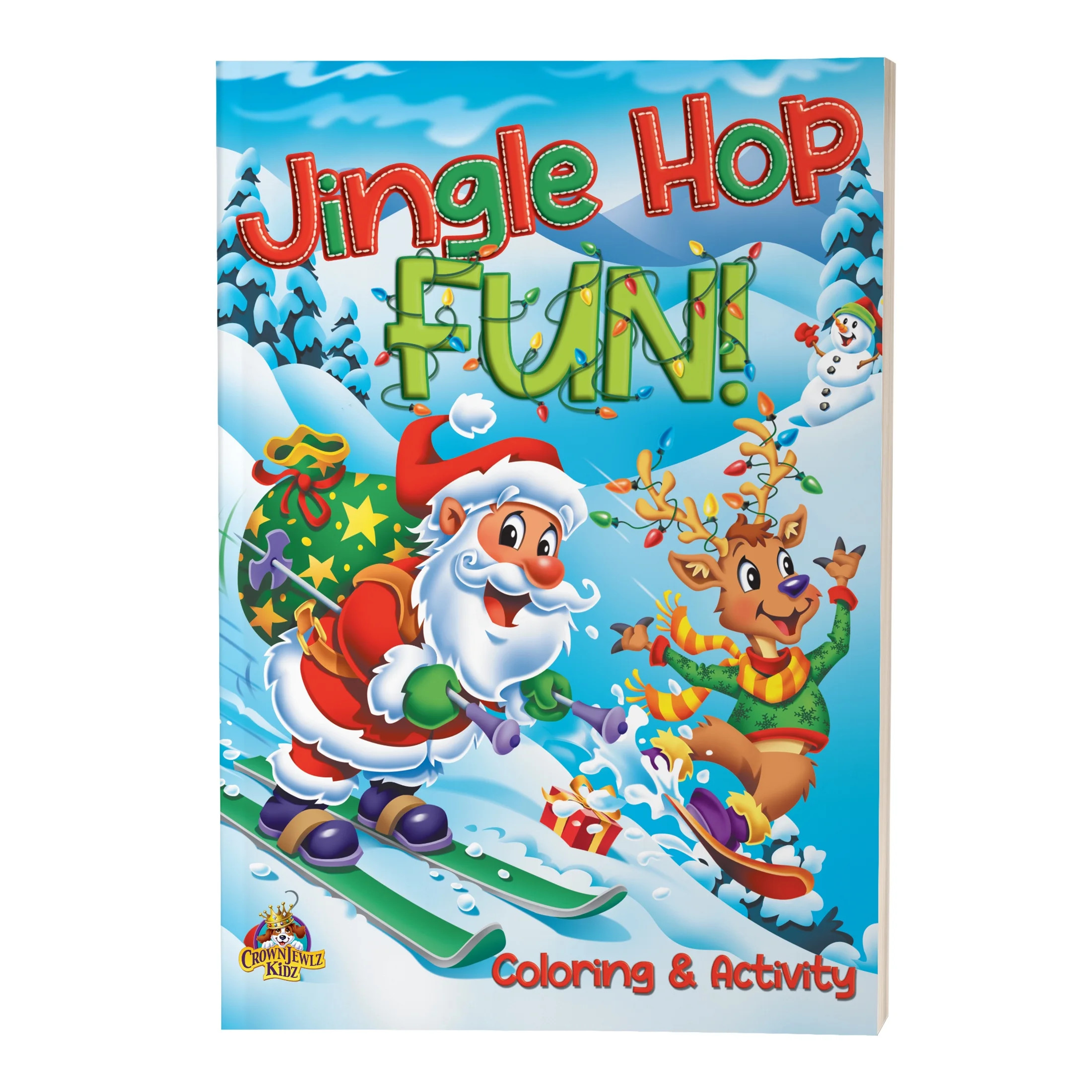Jingle Hop Fun Coloring and Activity Book (Paperback) | Walmart (US)