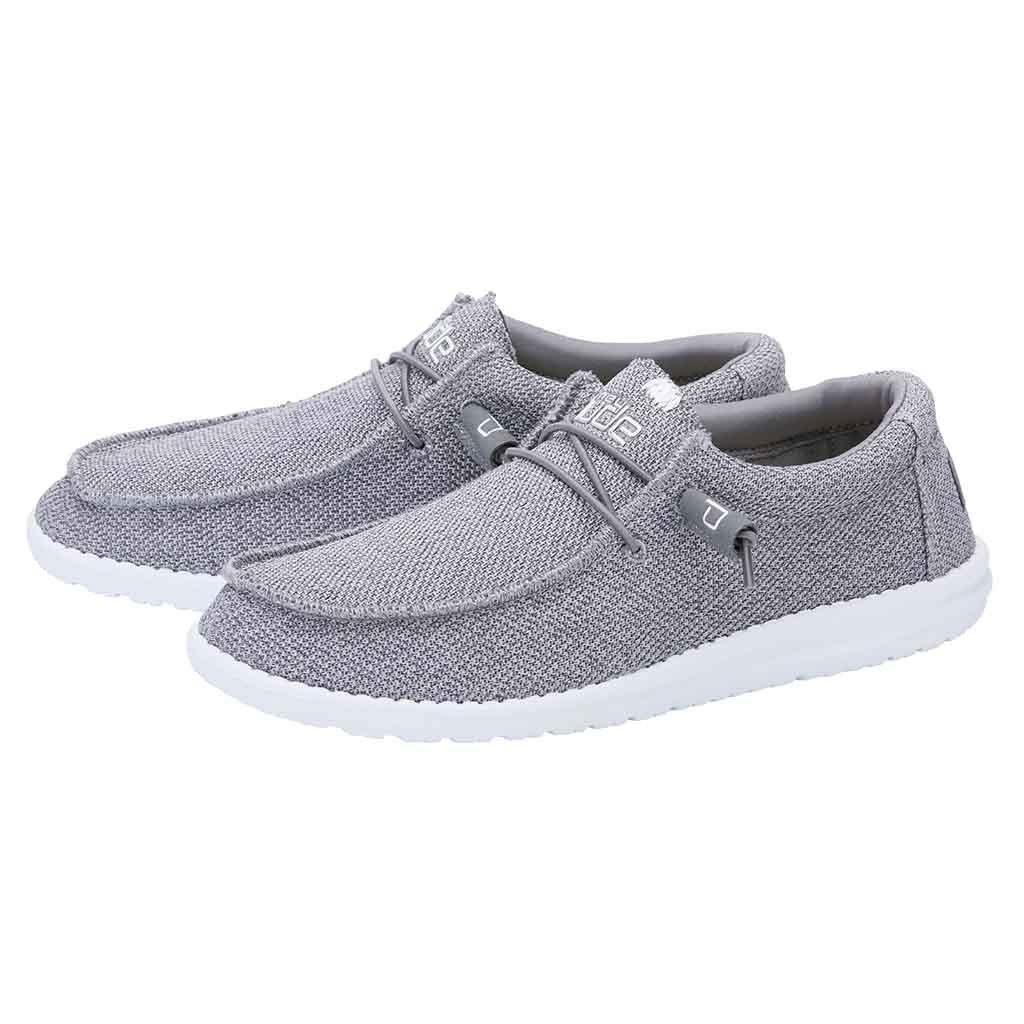 Wally Sox - Grey White | HEYDUDE