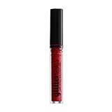 NYX PROFESSIONAL MAKEUP Glitter Goals Liquid Lipstick - Cherry Quartz, Red With Magenta Glitter | Amazon (US)