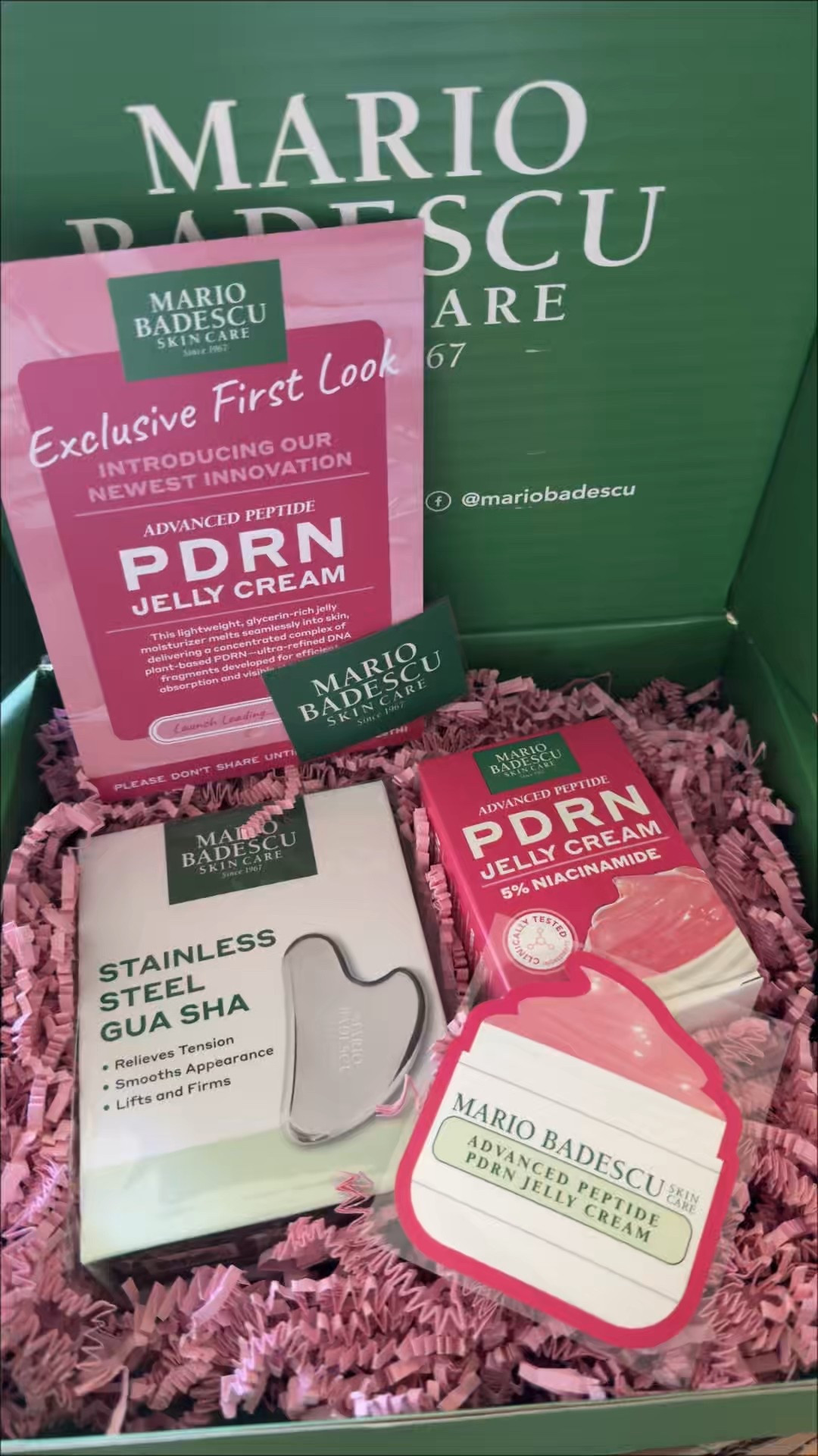 #ad

Launching today: The Advanced Peptide PDRN Jelly Cream by @mariobadescu  ✨

This formula is powered by vegan plant-based PDRN (micro-sized DNA fragments) designed to support skin renewal, hydration, and barrier strength — all in a lightweight jelly texture that absorbs quickly.

It also features Matrixyl® 3000 peptides to help improve the look of elasticity and 5% Niacinamide to visibly refine tone and texture.

What I love: it layers beautifully, feels weightless, and fits seamlessly into a regenerative-focused routine.

If you’re looking for hydration with renewal support and a smoother-looking complexion, this is one to try.

I’ve linked it in my LTK Shop so you can shop directly there.
@Shop.LTK #liketkit 

#PDRN #mbPDRN #veganPDRN #mariobadescuPDRN