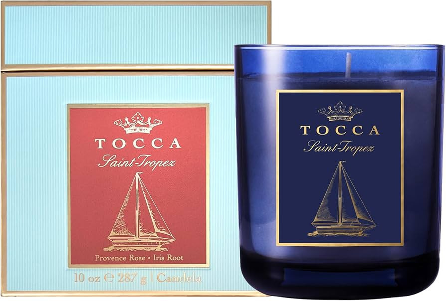 TOCCA St Tropez 10oz Candle - Provence Rose & Iris Root Scented | Amazon (US)