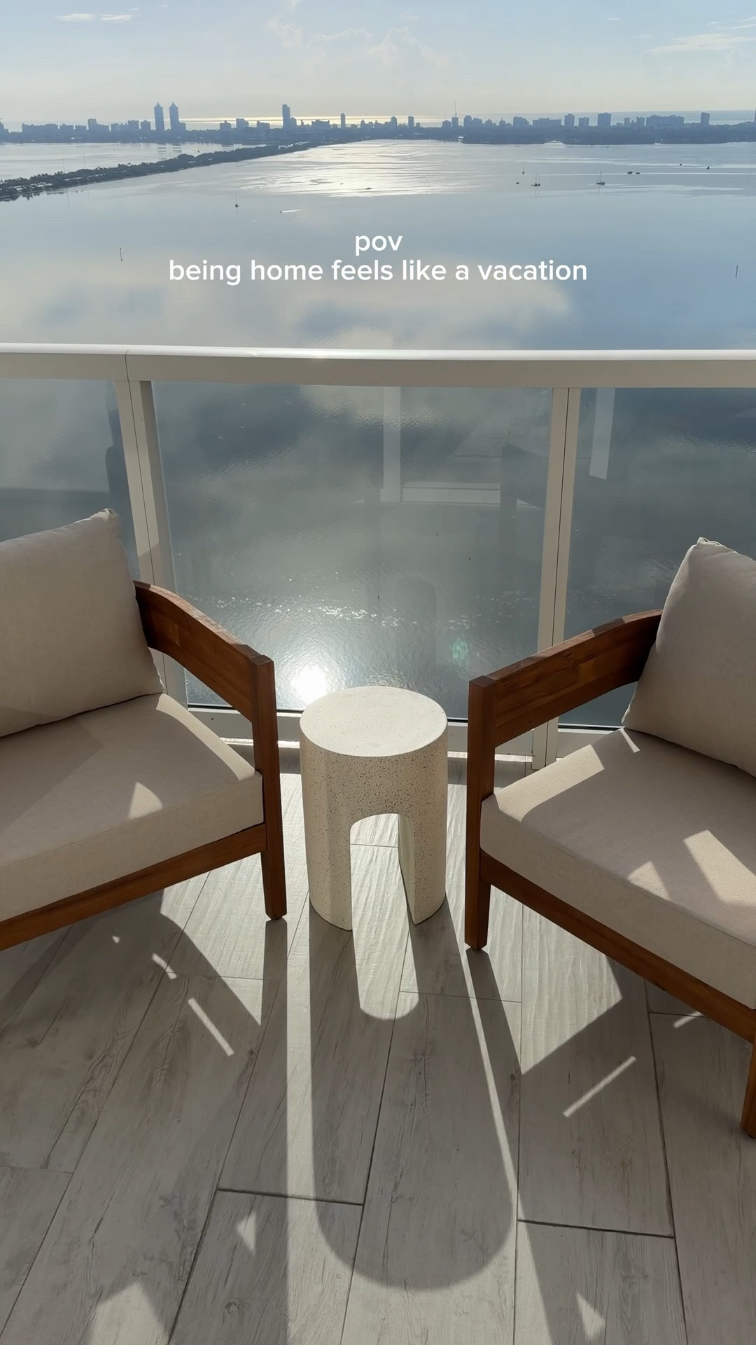 #ad Our new balcony furniture from @Wayfair  makes being home feel like a vacation. ☀️

Comment SHOP and I'll send you the links 🔗

#wishyouwerehere #outdoor #Wayfair #WayfairPartner #balconyfurniture
@shop.ltk #liketkit