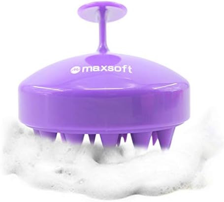 Amazon.com : Hair Scalp Massager Shampoo Brush, MAXSOFT Scalp Care Brush (Purple) : Beauty & Pers... | Amazon (US)