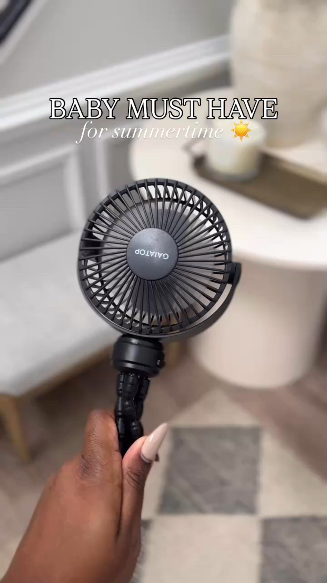 Summer baby must have! This portable fan is so necessary to help keep your baby or yourself cool this summer!

#LTKBaby #LTKTravel #LTKFamily