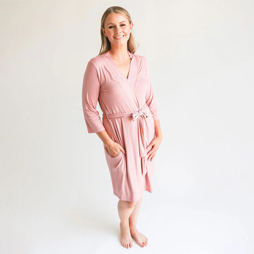 Dusty Rose Robe | Posh Peanut