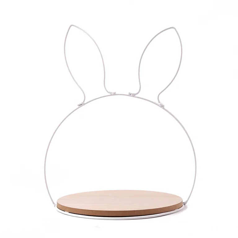 Way to Celebrate Easter Wire Bunny Stand White | Walmart (US)