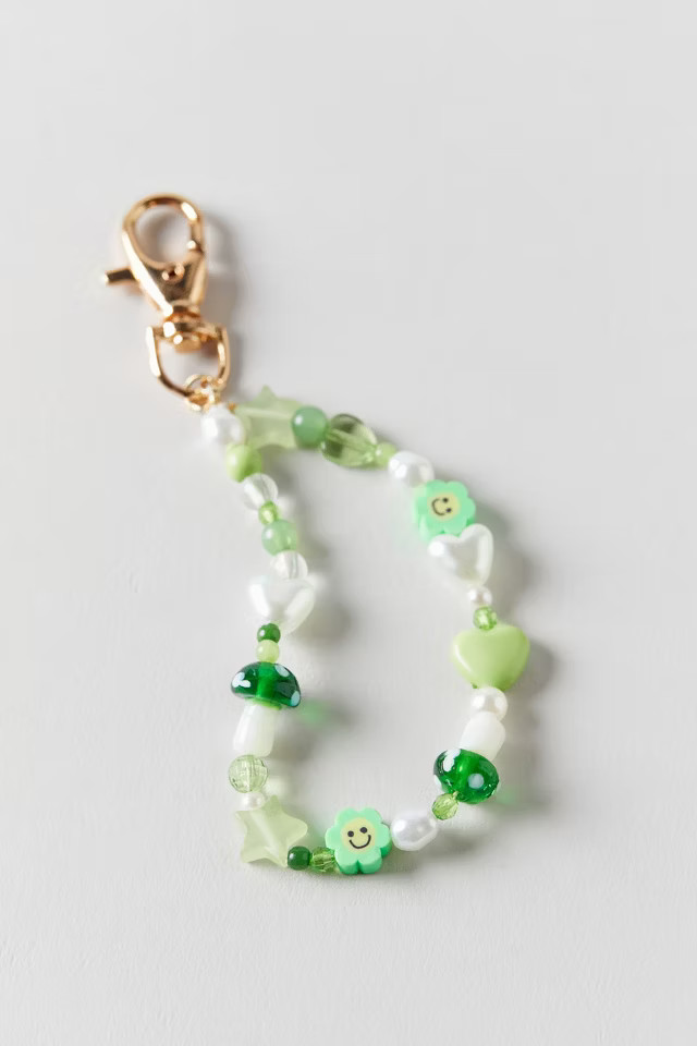 Chill Out Beaded Keychain | Urban Outfitters (US and RoW)