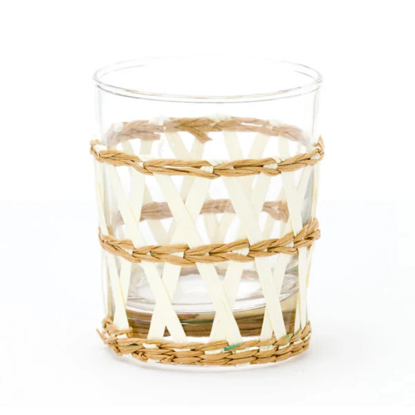 Island Wrapped Tumbler, Natural x White | The Avenue