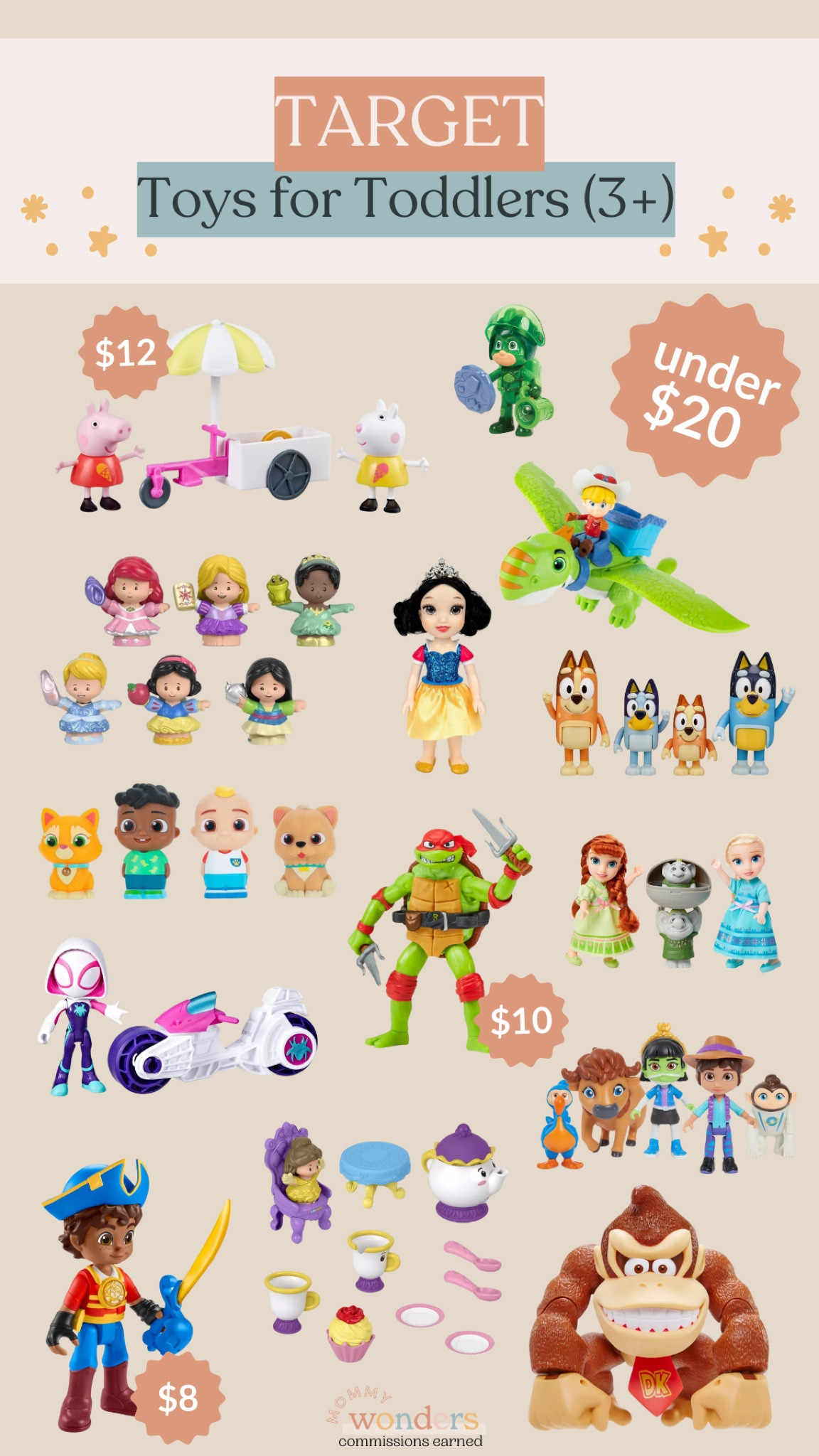 Toys for toddlers (3+) under $20 at Target!  These would make great gift for spring and summer birthdays! 

#LTKGiftGuide #LTKKids #LTKBaby