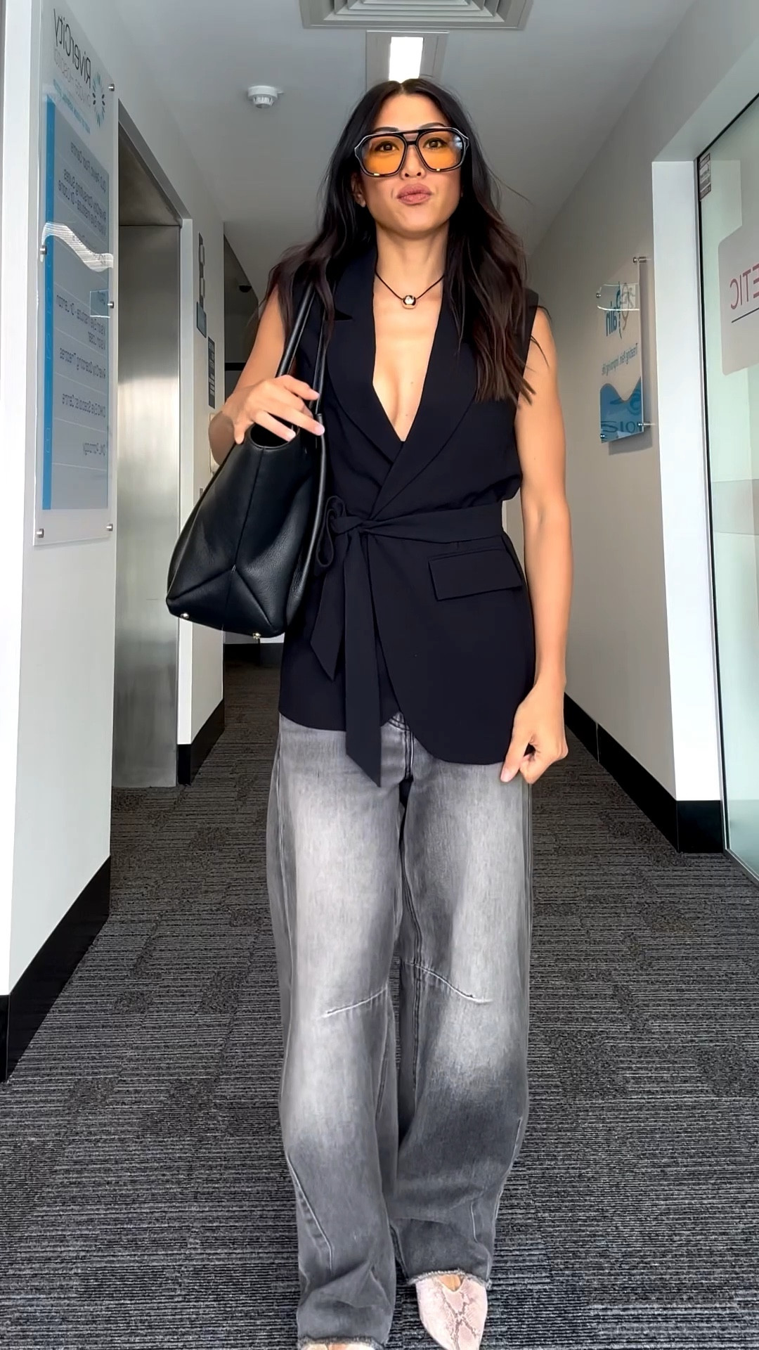 Appointments Day outfit 🤓 PS Sunnies are from @hyesun_eyewear on Instagram (Use Code KF30 for a discount); and jeans are from decjuba but this wash is sold out! 

#LTKjeans #LTKaustralia #LTKover50style