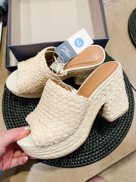 Loving these shoes from Target! Spring sandals. Spring shoes. Wedges. Summer sandals. 

#LTKsalealert #LTKSeasonal #LTKshoecrush