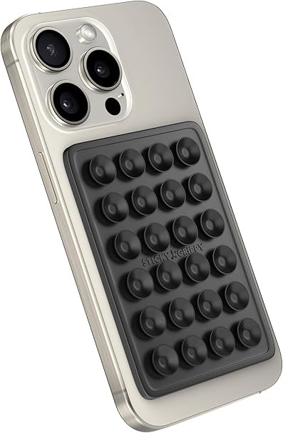 Suction Phone Case Mount, Silicon Adhesive Phone Accessory for iPhone and Android, Hands-Free Fid... | Amazon (US)