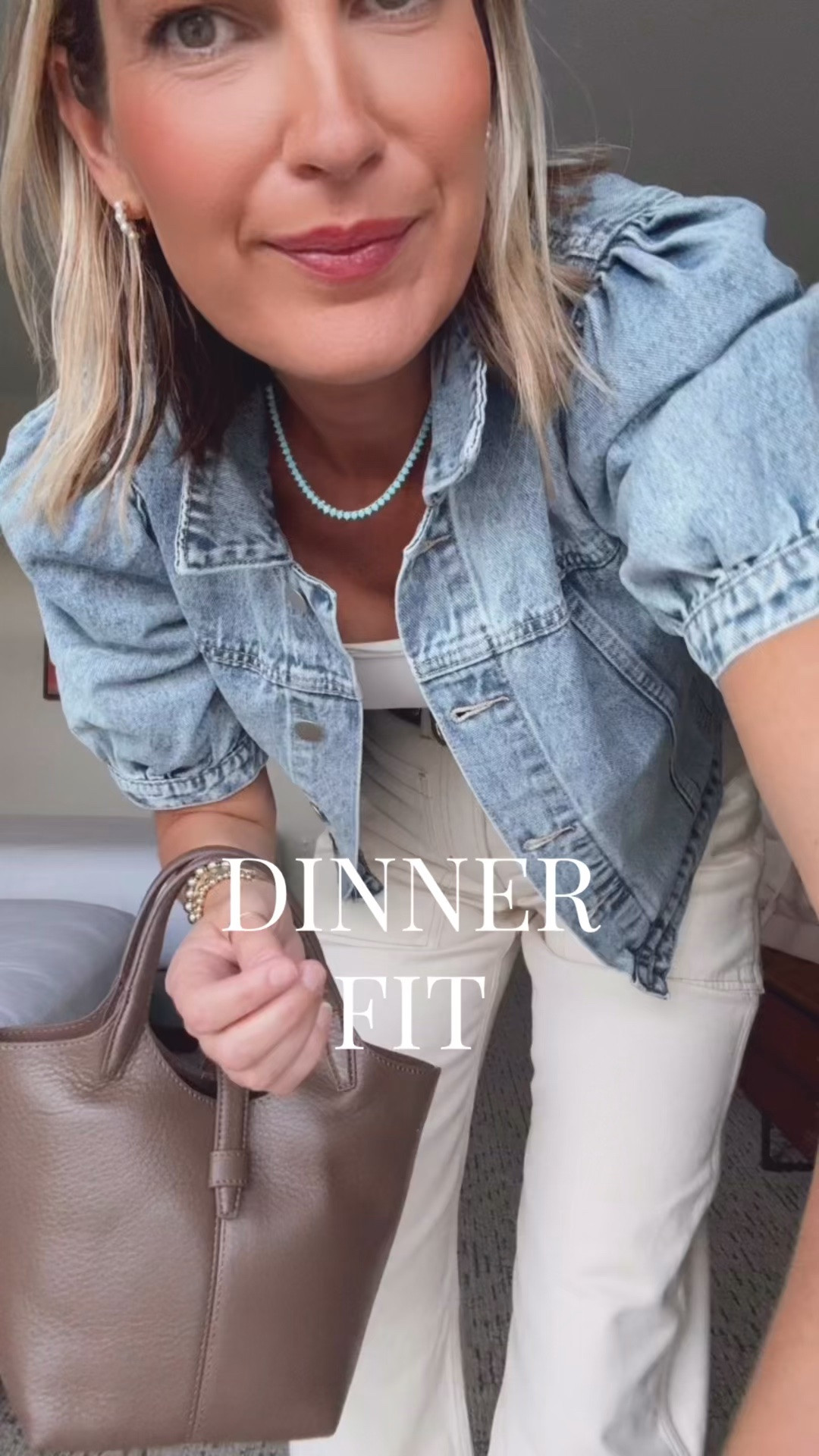 Dinner outfit. I am in 27 tall in the jeans and small in the tops. Shoes true to size.

#LTKSaleAlert #LTKTall
